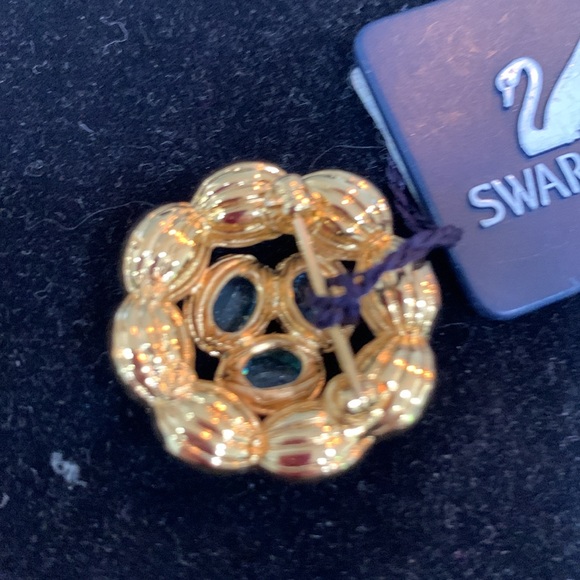 NWT Swarovski Multi color Crystal Brooch - Picture 3 of 4